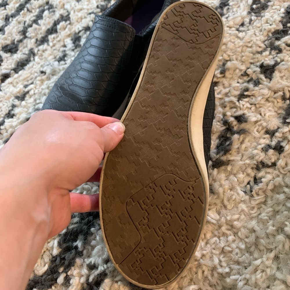 Dr. Scholl’s Women’s Madison Slip On Sneaker - Black Python - Picture 3 of 6